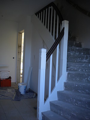 Betontreppengeländer